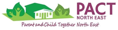 parent and child together north east Logo