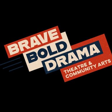 Brave Bold Drama Logo
