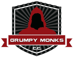 Grumpy Monks Cricket Club Logo