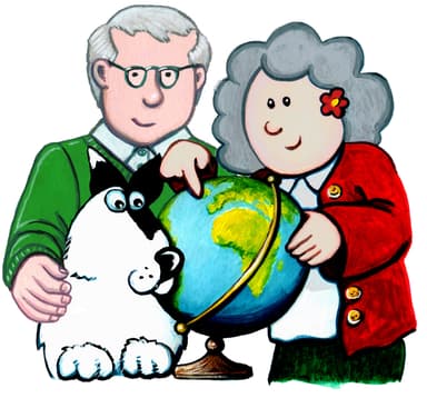 Learn with Grandma Logo