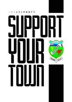 Pontardawe Town FC Logo