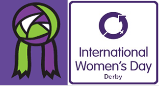 International Women's Day (IWD) Derby Logo