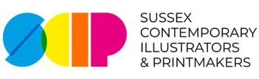 Sussex Contemporary Illustrators & Printmakers (SCIP) Logo