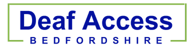 Deaf Access Bedfordshire Logo
