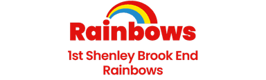 1st Shenley Brook End Rainbows Logo