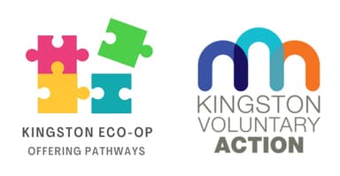 Kingston Eco-op (part of Kingston Voluntary Action) Logo