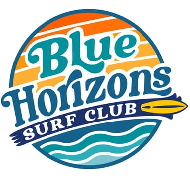 Blue Horizons CIC Surf Club Logo